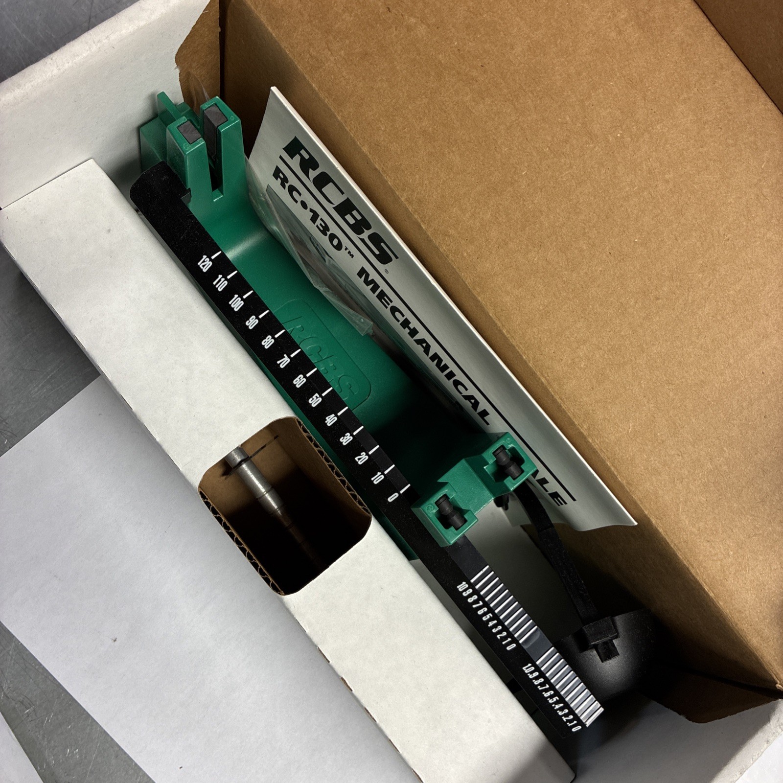 RCBS RC 130 Reloading Scale Mechanical Scale In Original Box W/ Instructions