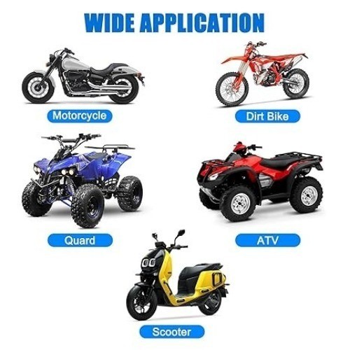Motorcycle Engine Kill Switch Handlebar Start On Off Switch B Color: Red-Black
