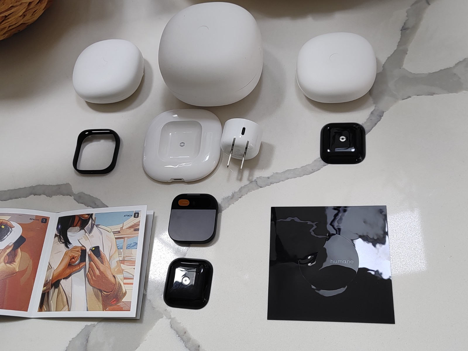 Humane AI PIN Wearable Device (Black)