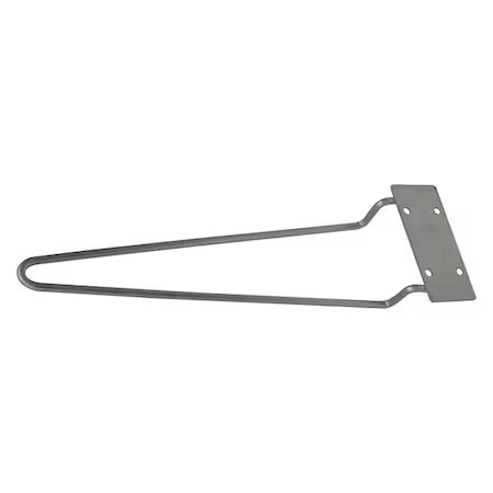 Zoro Select 1Ekw2 Traffic Cone Holder, Steel, 22 In Height, 2.12 Lb, Gray, 1Ekw2