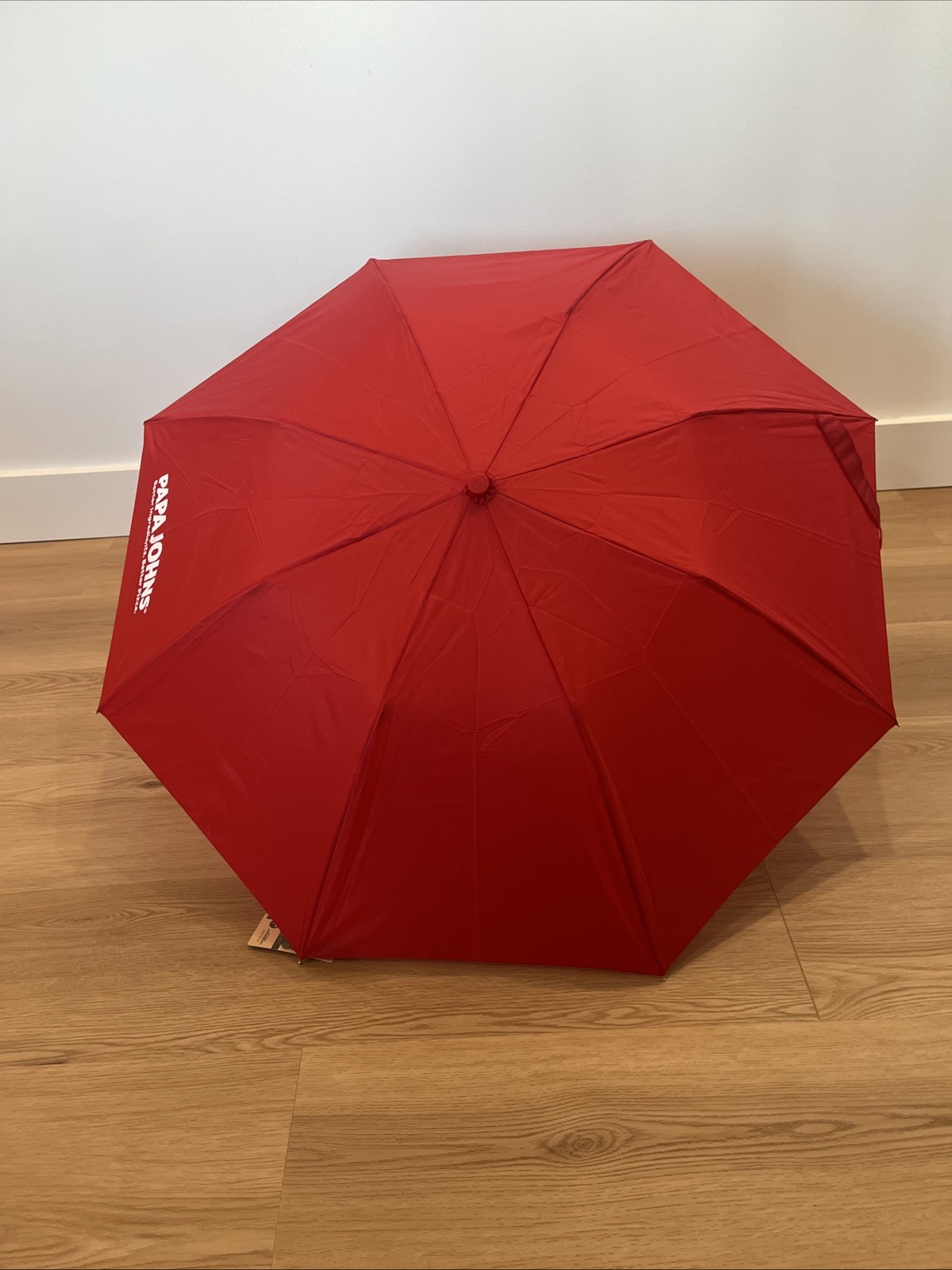 Papa Johns Umbrella Red SWAG 🍕Super Rare