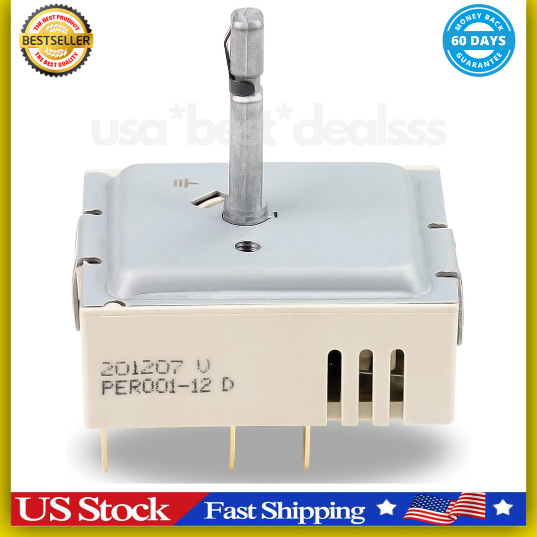 DG44-01006B Dual Burner Infinite Switch Samsung Range Oven Control PER001-12D