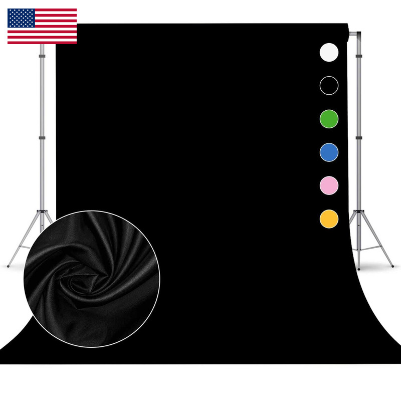 Tersum Black Photo Backdrop For Photoshoot Black Photography Backdrop For