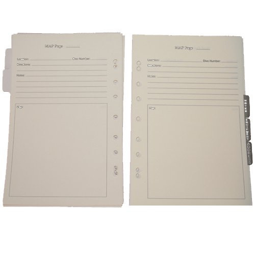 Log Book Binder Replacement Pages Full Set Scuba Diving Dive Pages B300