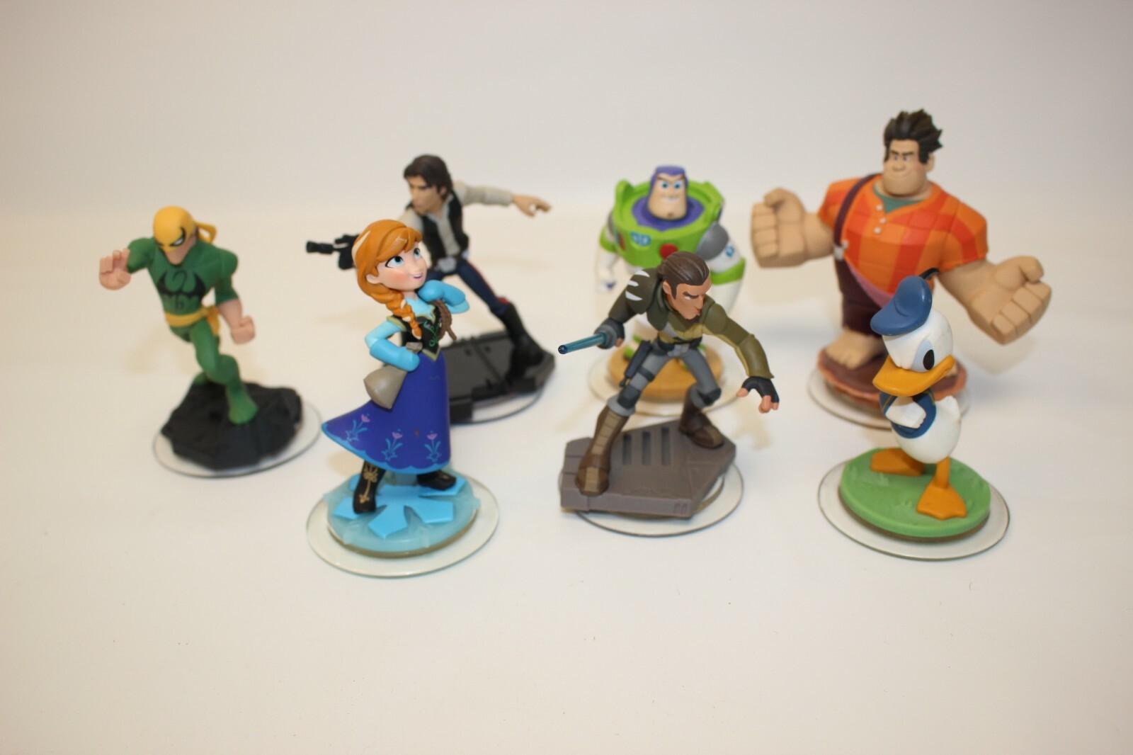 Disney Infinity Characters, Pixar, Star Wars, Frozen & more Lot of 7