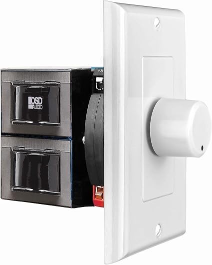 OSD Audio SVC100 In-Wall 100W Impedance Matching Rotary Speaker Volume Control