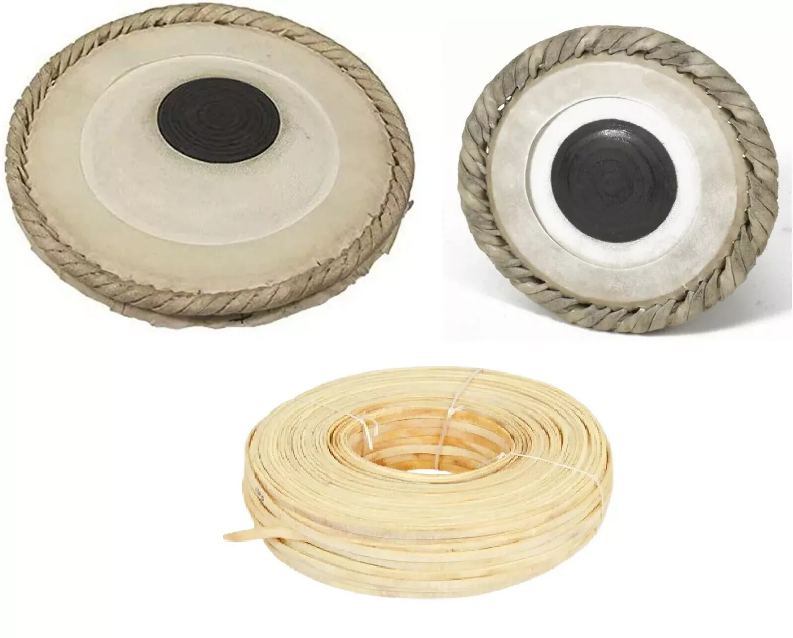 Professional Quality Goat skin Bayan Dayan Design Head Skin With Tabla Rope