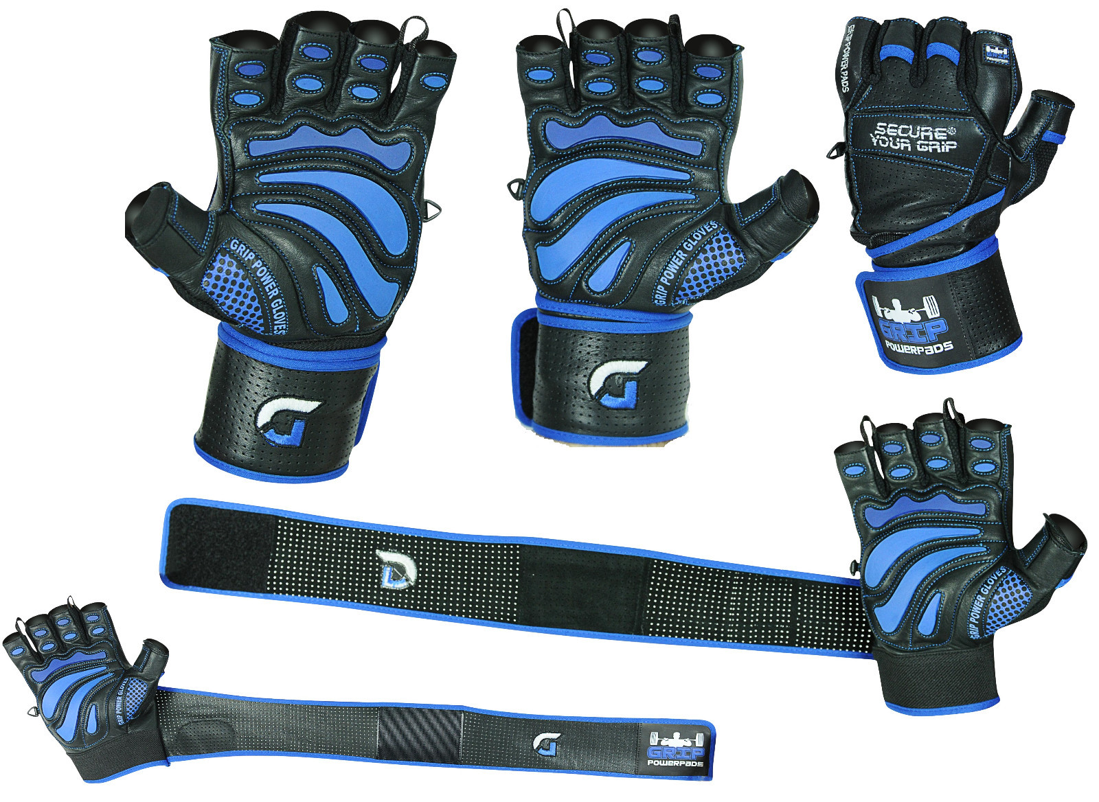 Gym Body Building Training Fitness Gloves Sports Weight Lifting Workout Exercise
