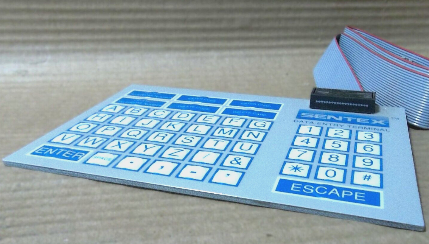 SENTEX SNAHHP HANDHELD DATA ENTRY GATE TERMINAL PROGRAMMER KEYPAD