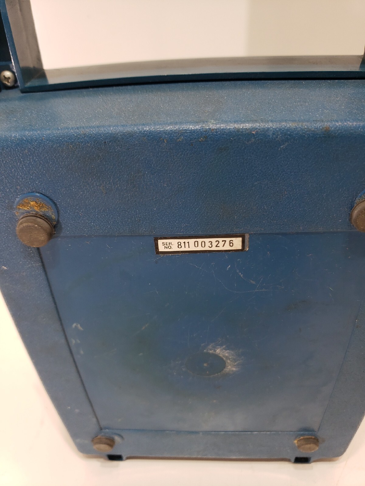 Vintage Kar Check Engine Analyzer Blue Untested