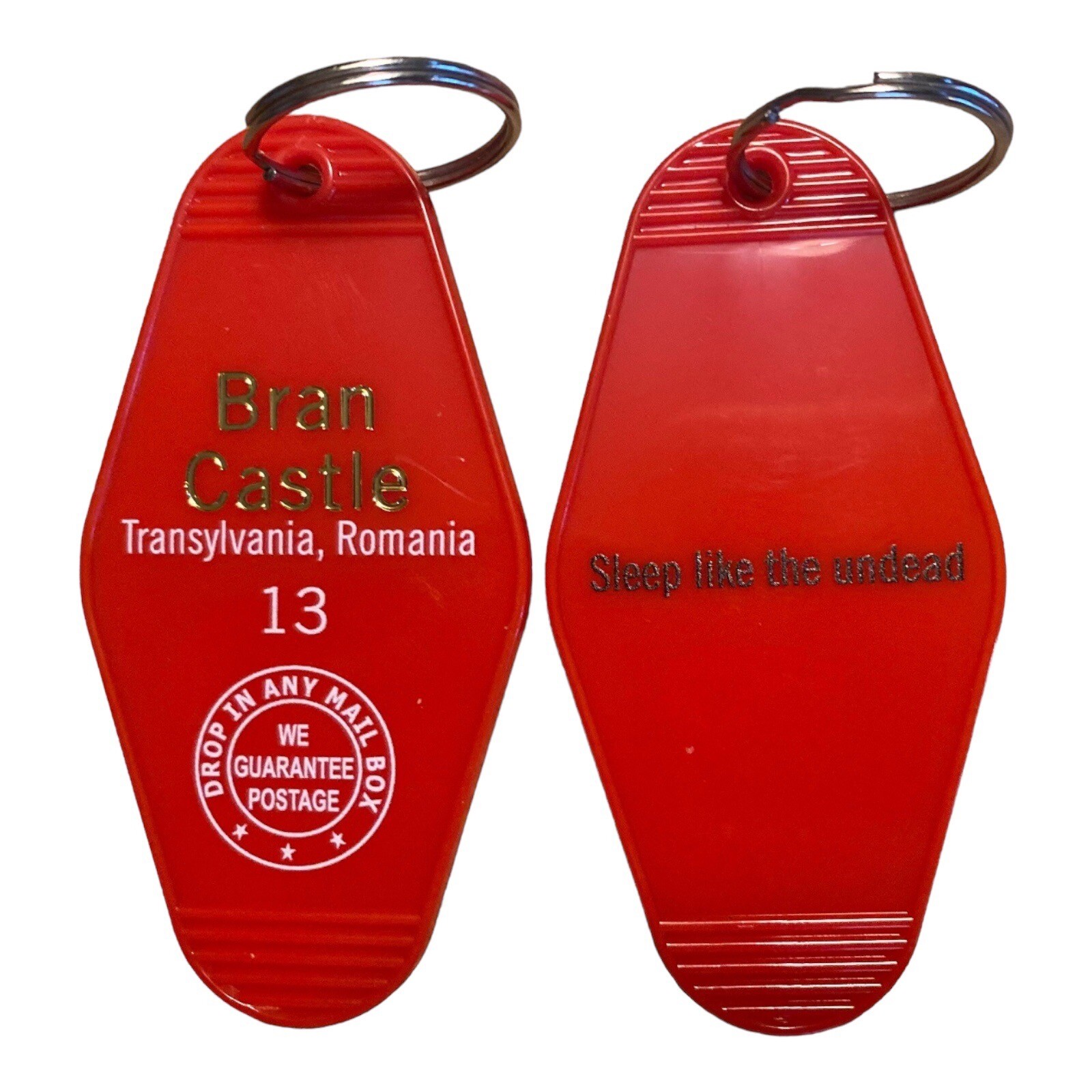 Dracula BRAN CASTLE keytag