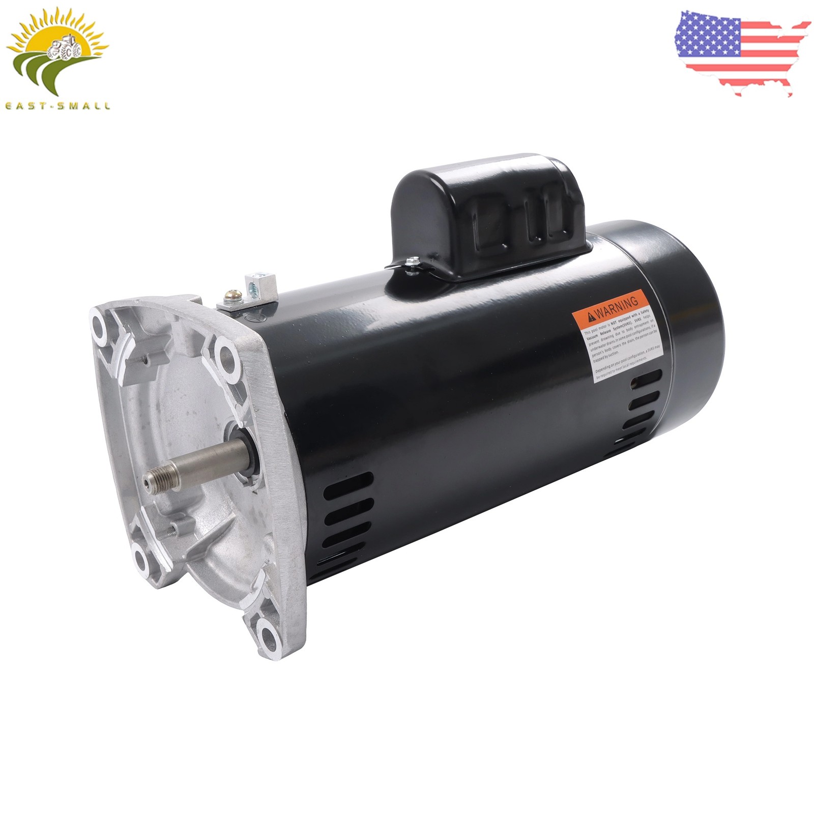For Smith USQ1252 60 HZ 230V 3450RPM 48Y Frame Square Flange Pool Motor