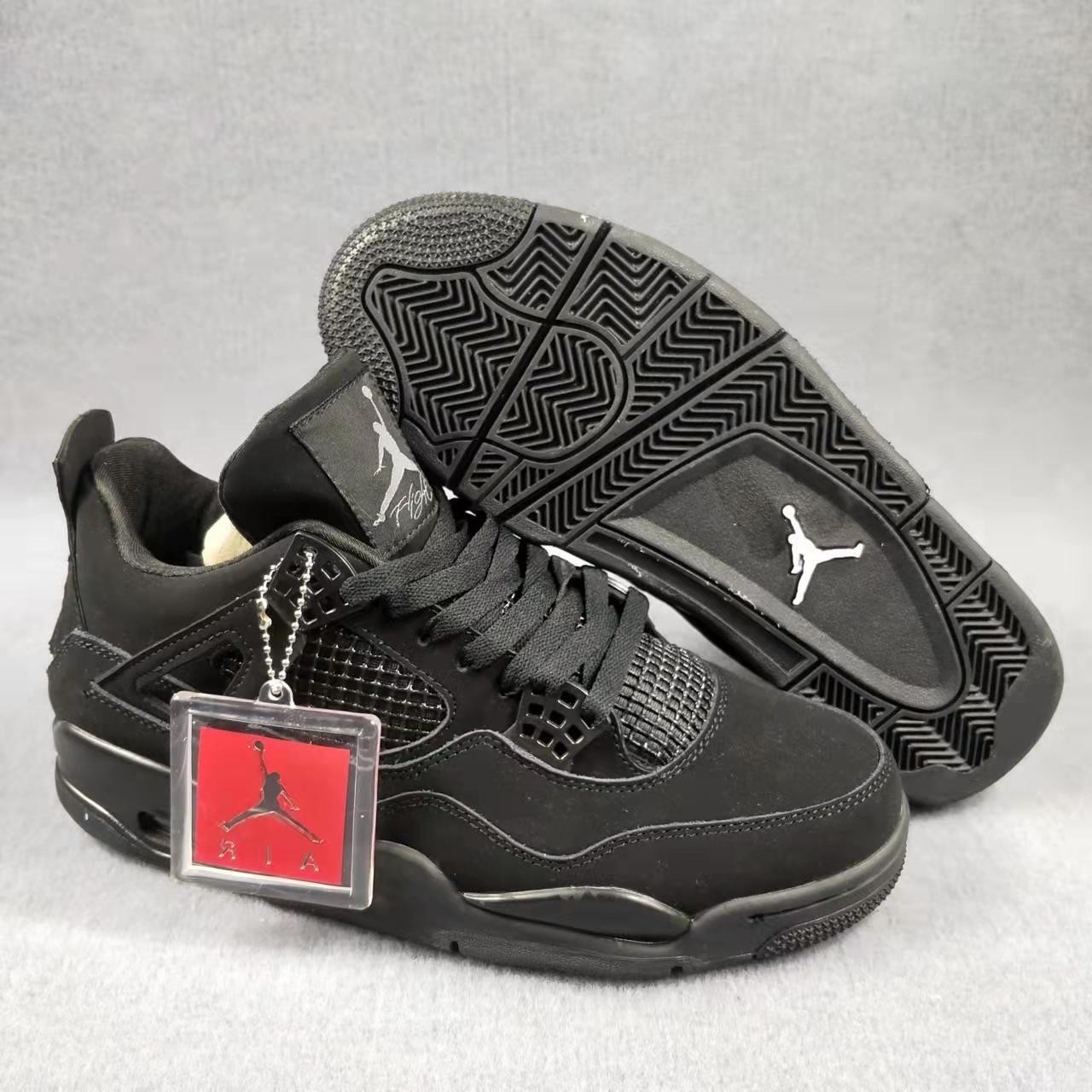 Jordan 4 Retro "Black Cat" Men's Basketball Shoes Mid Top Us Size 7-12