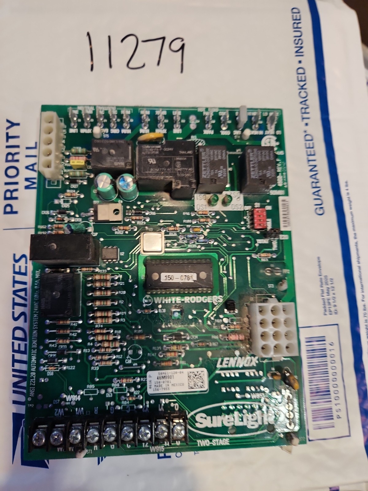 Lennox 46M9901 46M99 Control Board White Rodgers 50M61-120-04