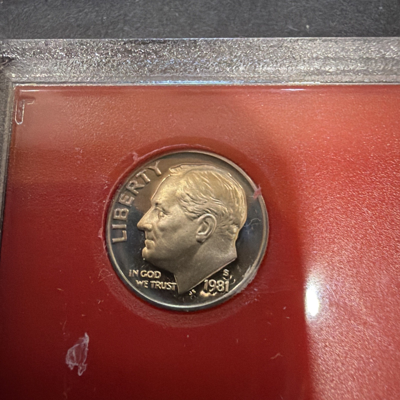 1981 Clad Proof Set Type 1 U.S. Mint Government Packaging OGP