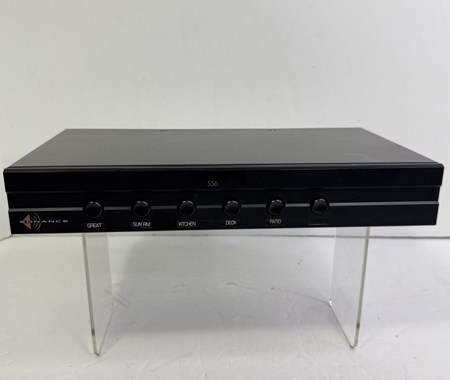 Sonance 6-Pair Stereo Speaker Selector Black Model SS6