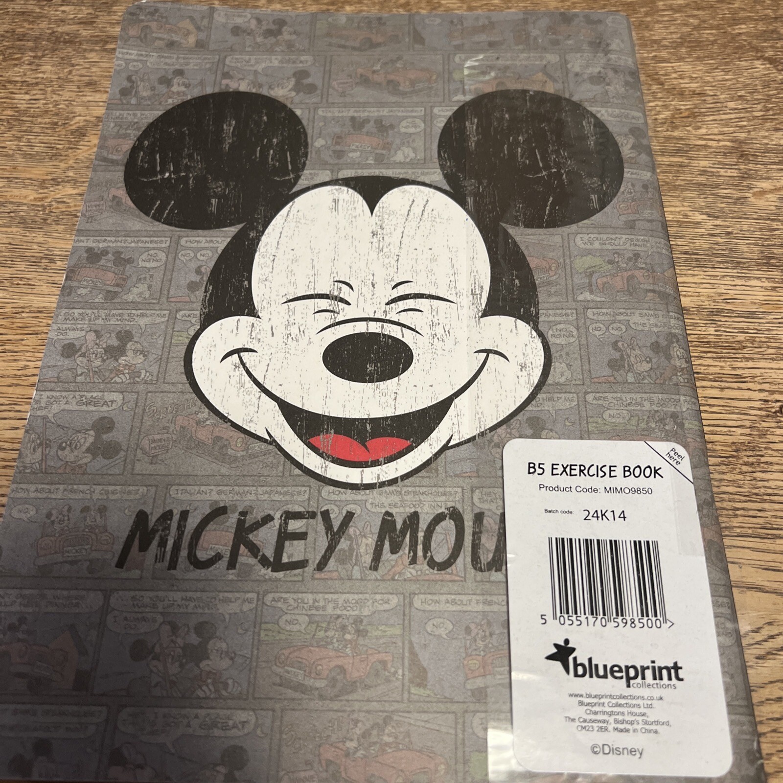 Micky Mouse Note Book Stationary Set