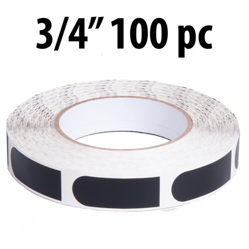 KR Sure Fit Bowling Black Thumb Tape 3/4" 100Pc Pkg