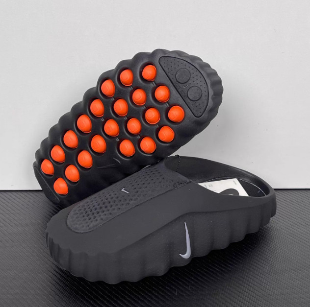 NWT Nike Mind 001 Black Chrome Men Slides HQ4307-001 All Sizes