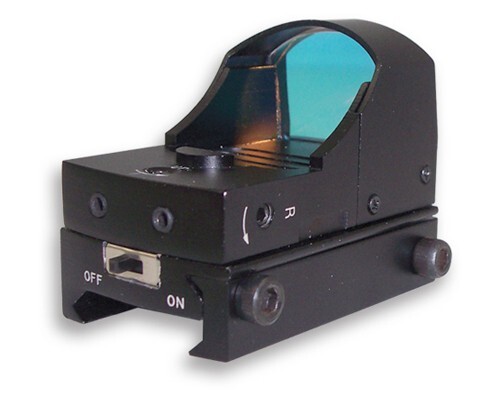 Mini Red Dot Aiming Sight w/ Adapter Mount for Ruger Mark II III .22 Pistol