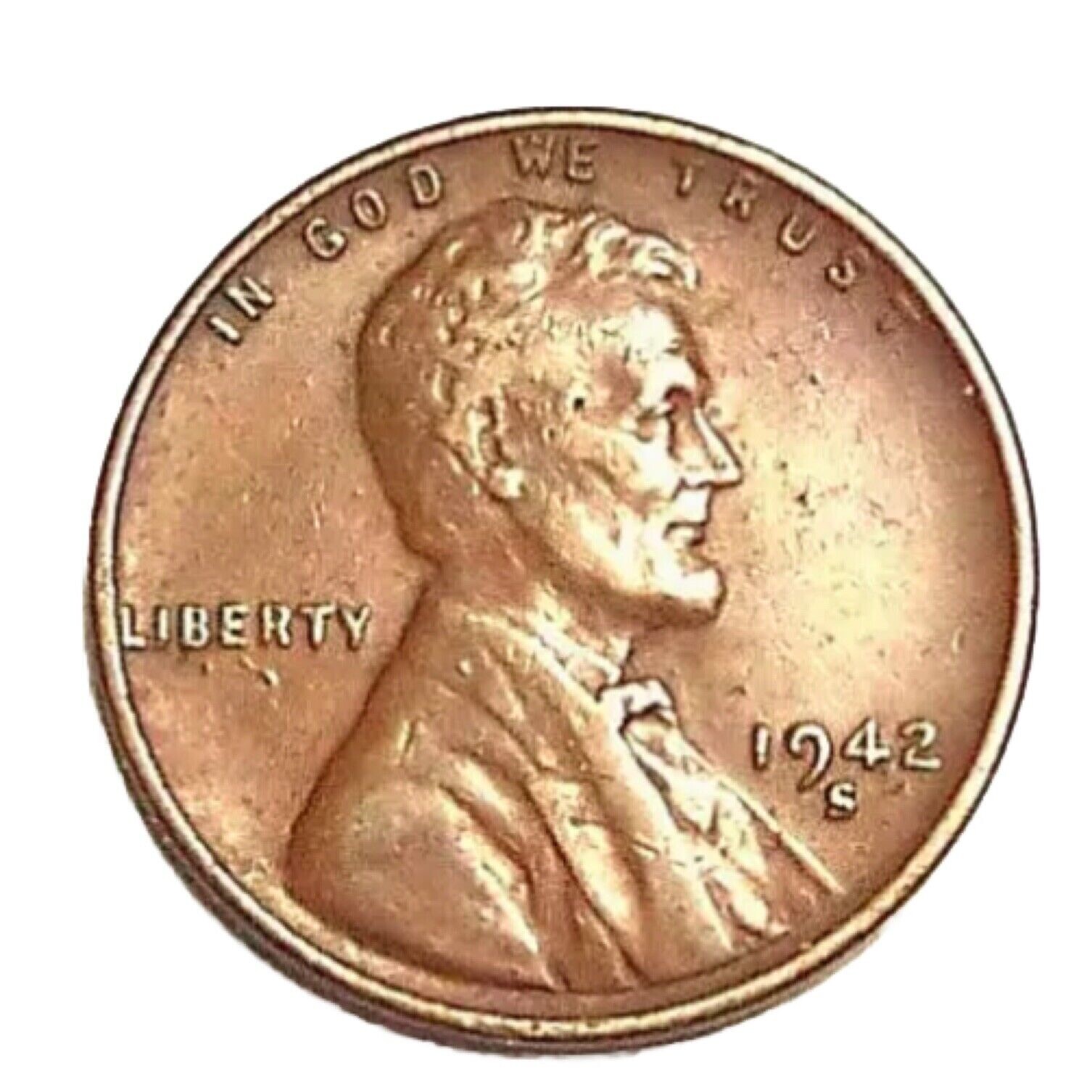 1942-S Lincoln Wheat Cent “Best Value on eBay “ Free S&H W/Tracking