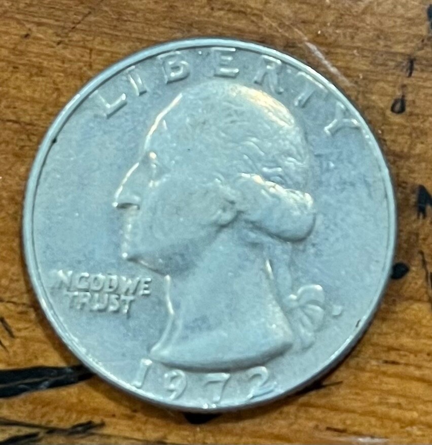 1972 D Washington Quarter