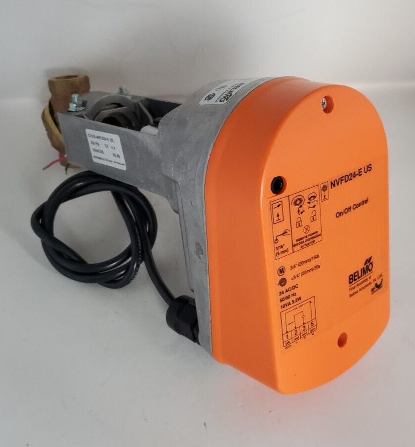 Belimo G215S + NVFD24-E US 2-way Assembly CV 4.4 250 PSI