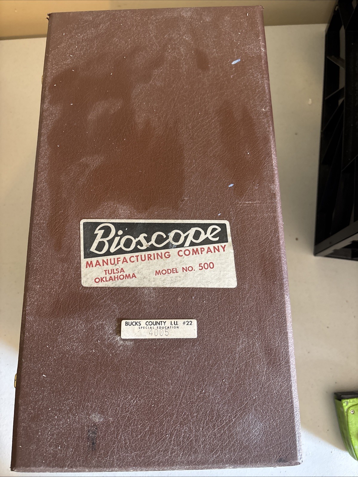 ANTIQUE / VINTAGE BIOSCOPE 500 SERIES MICROPROJECTOR