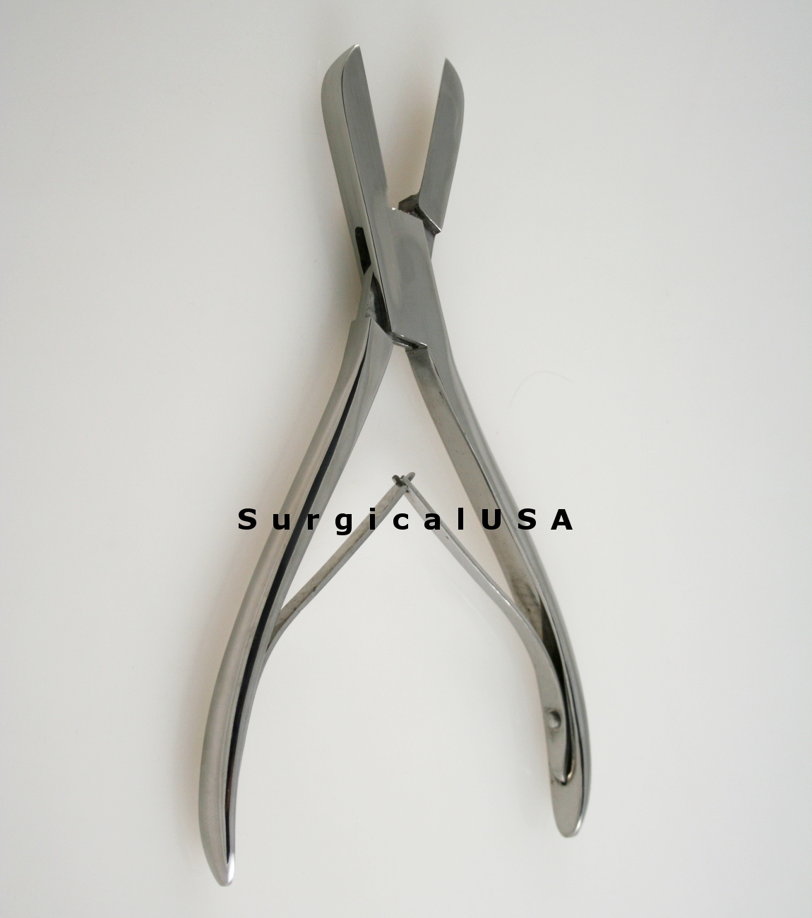 Liston Bone Forceps Straight Jaws Spring Action Overall Size 7.5 Inch