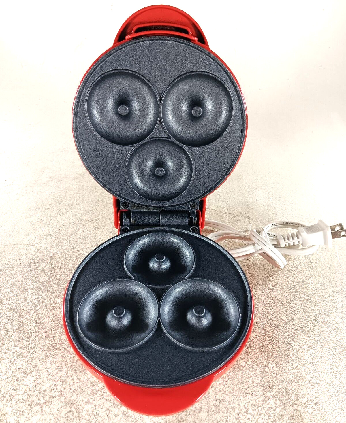 Nostalgia MyMini Orbital Donut Maker Red