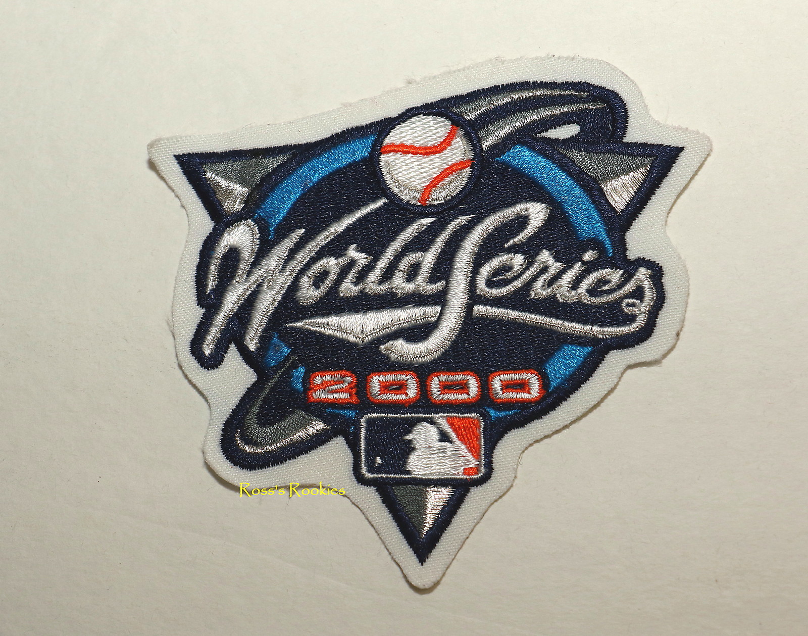 2000 WORLD SERIES MAJOR LEAGUE BASEBALL PATCH - METS vs YANKEES