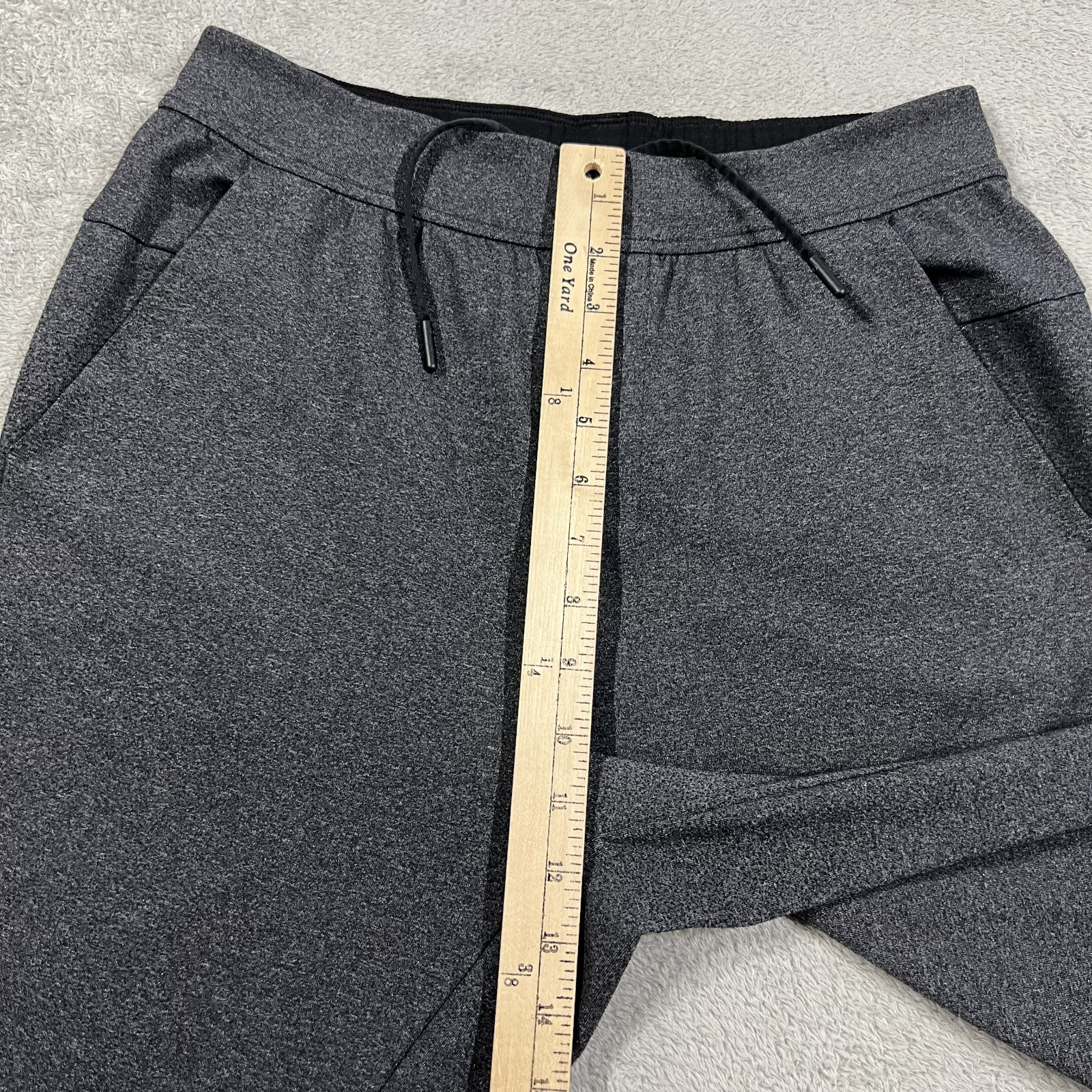 Lululemon Jogger Pants Mens Small Gray Sweats Athletic Performance Stretch