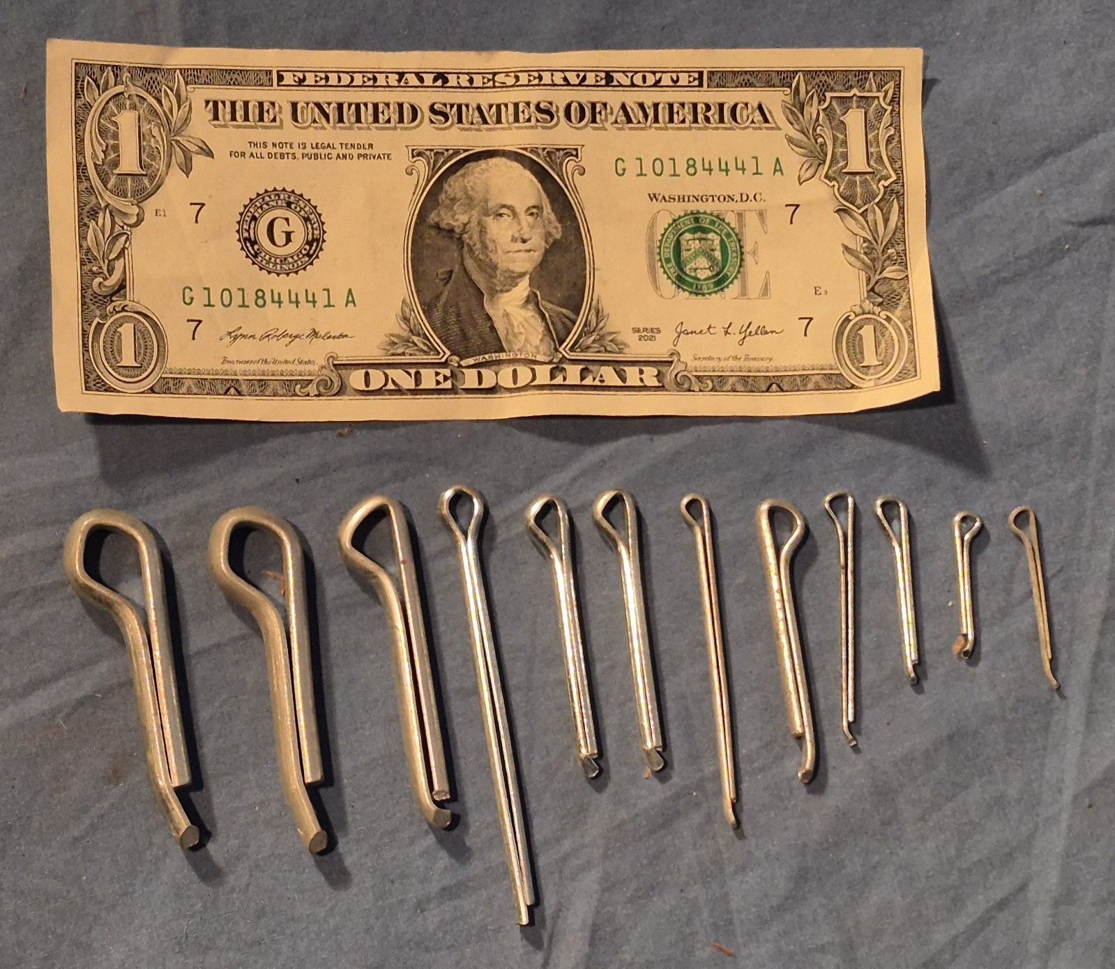 Over 10lbs Loose Mics Cotter Pins / Locking Split, Misc. Sizes