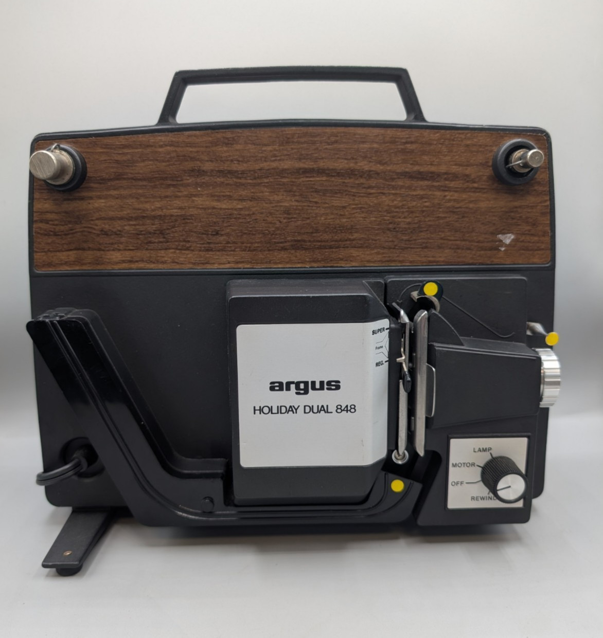 Vintage Argus Movie Projector Holiday Dual 848-Works