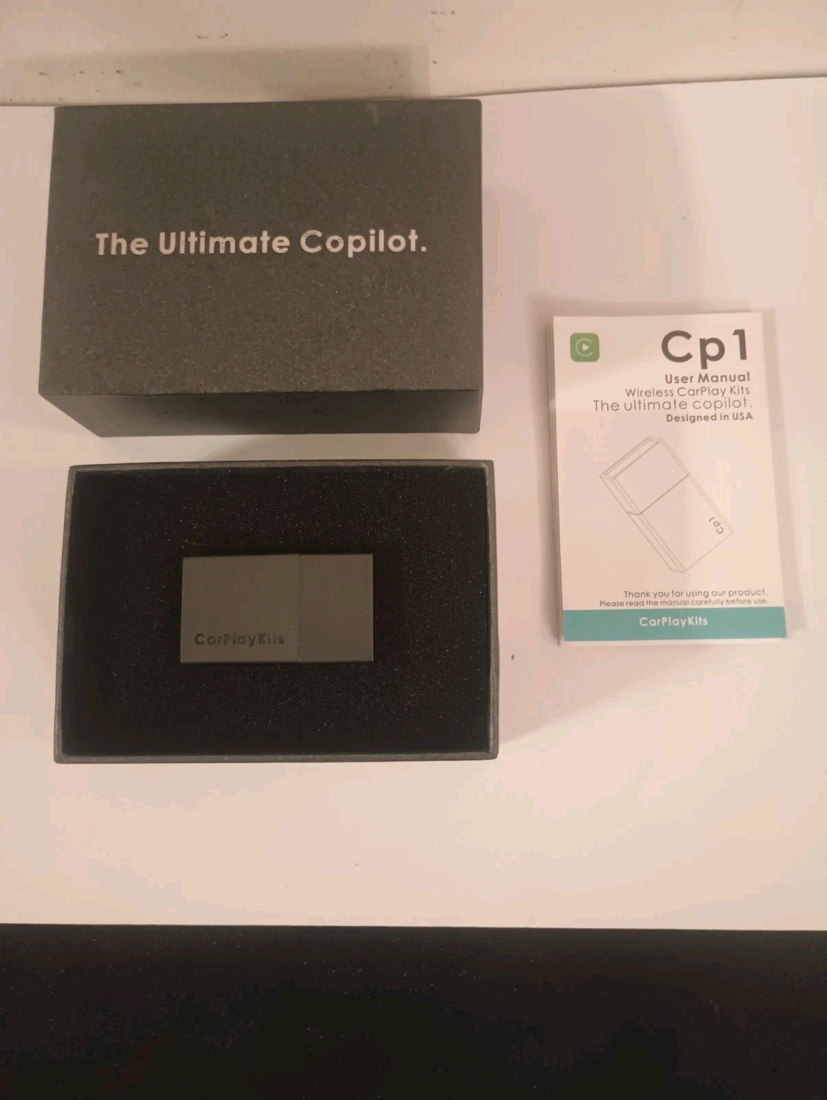 Wireless CarPlay Adapter for iPhone, Apple CarPlay Wireless Adapter 2024, Plug