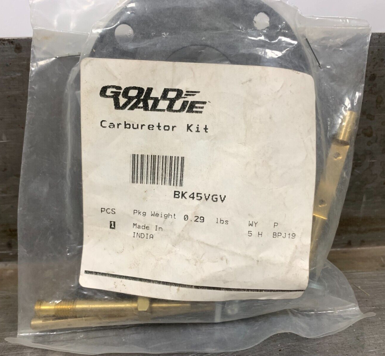 Gold Value Carburetor Kit BK45VGV