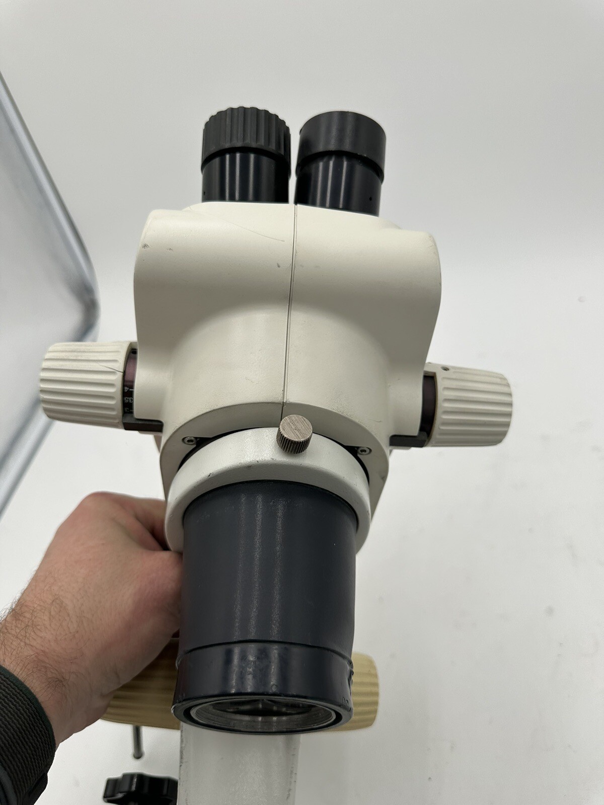 Unbranded Table Mount Microscope Tested Works
