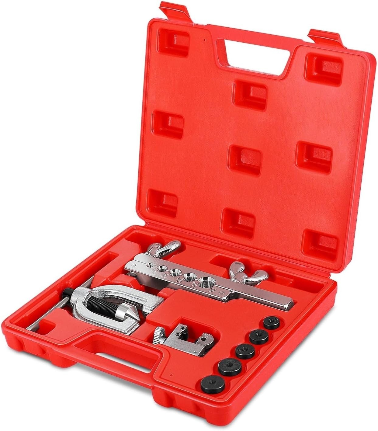 Kit de herramientas de abocardado doble cortador de tubos de línea de cobre
