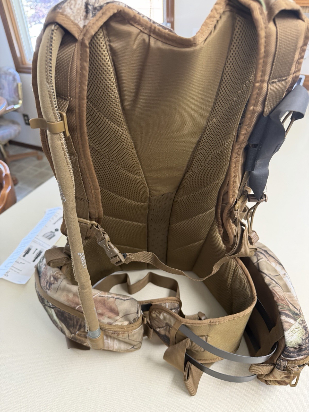 Gerber Realtree Camo Hydration Backpack 3L Reservoir 3 Pockets Adjustable