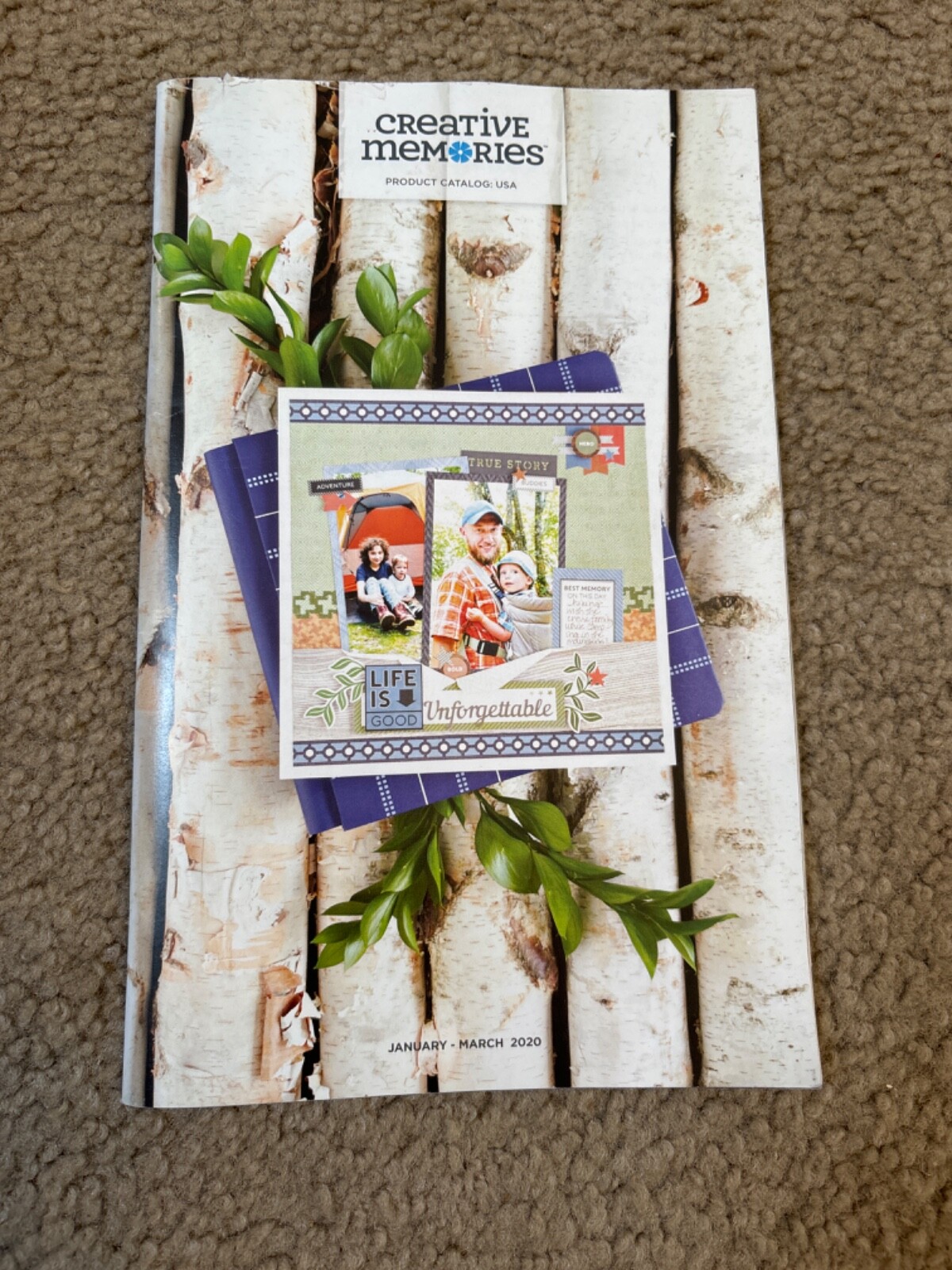 Creative Memories Storybook Product Catalog Consultant 2020 January - March