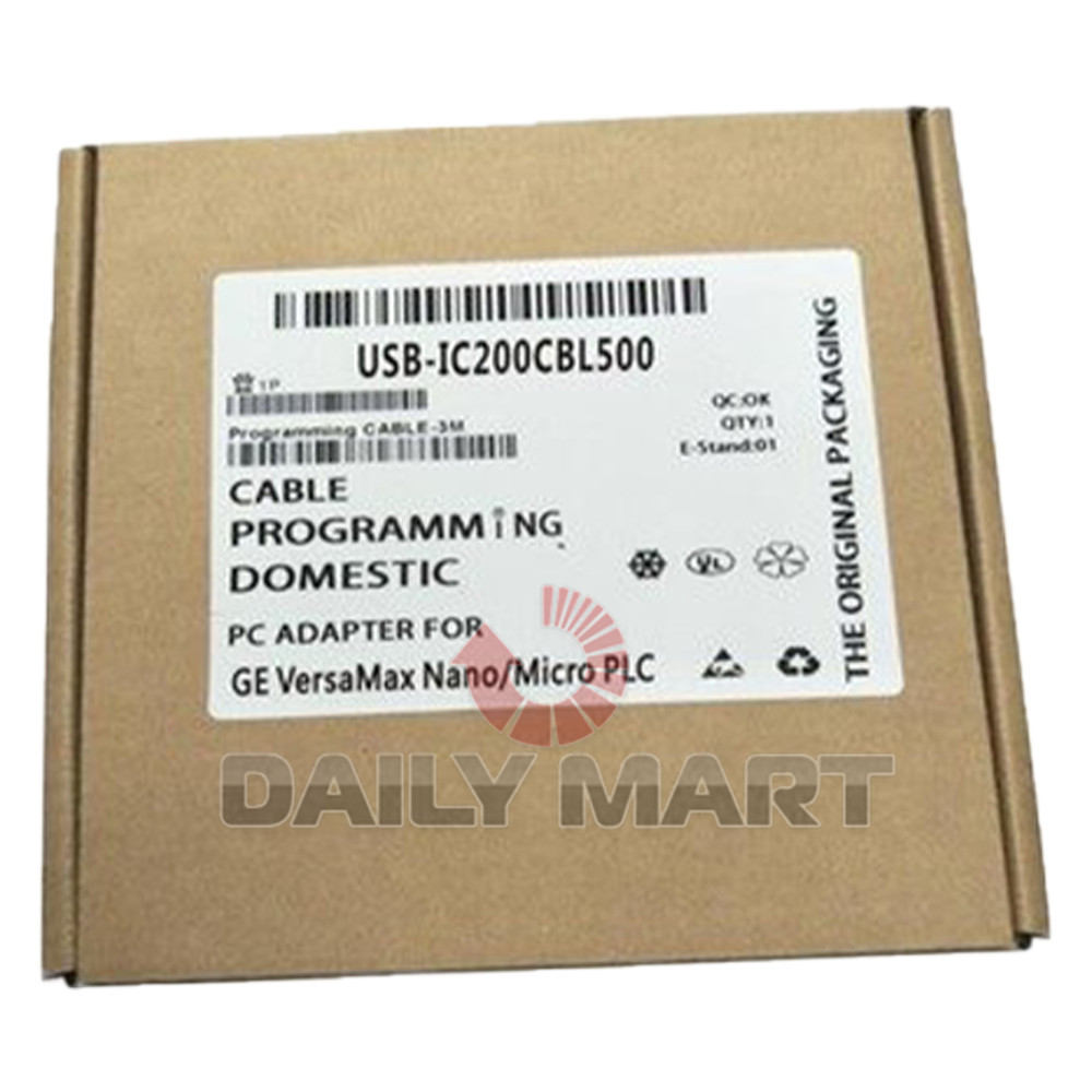 New In Box USB-IC200CBL500 Versamax Series PLC Programming Cable