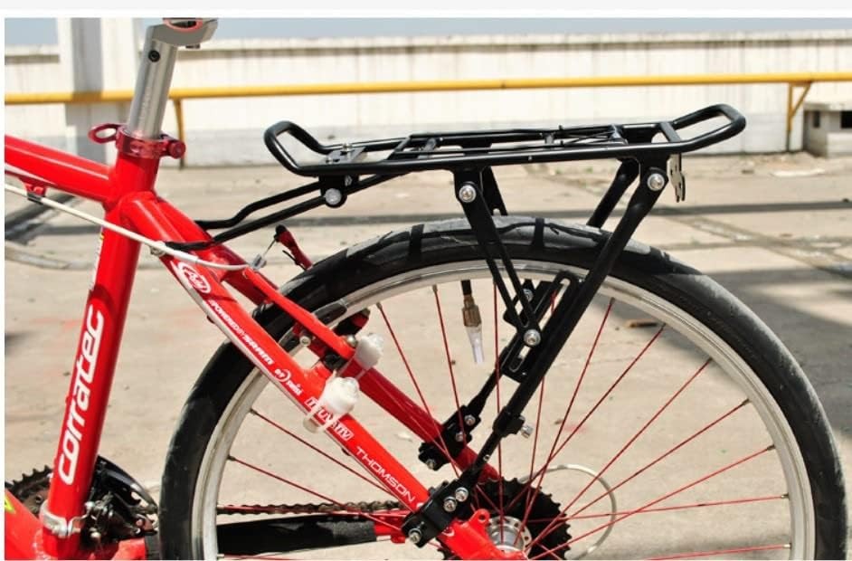 2025 Upgraded Generies Biking Universal Adjustable Bike Rear Rack, Bike Carri...