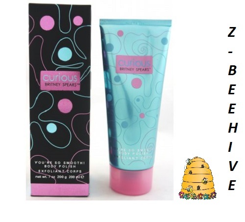 BNIB Britney Spears Curious You're So Smooth Body Polish, 7 oz.  SEALED