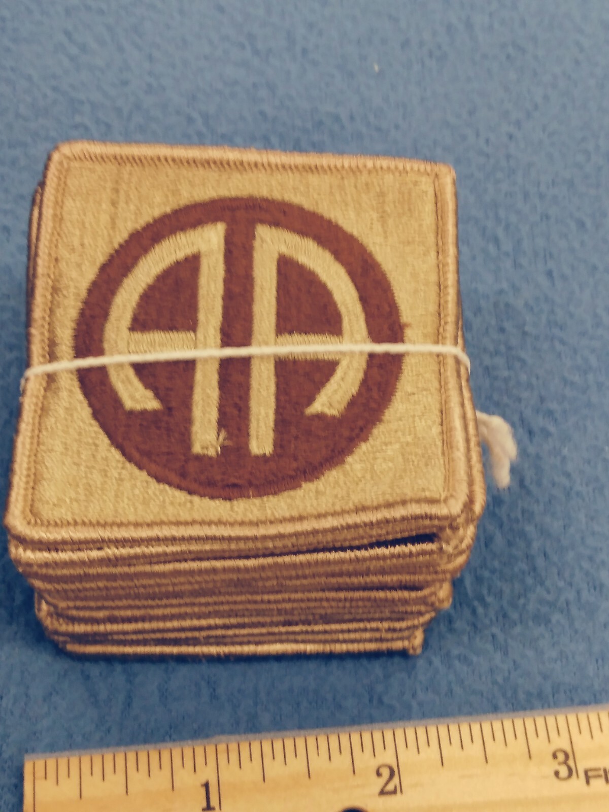 BUNDLE OF 20 - DESERT 82nd AIRBORNE DIVISION PATCHES - NEW