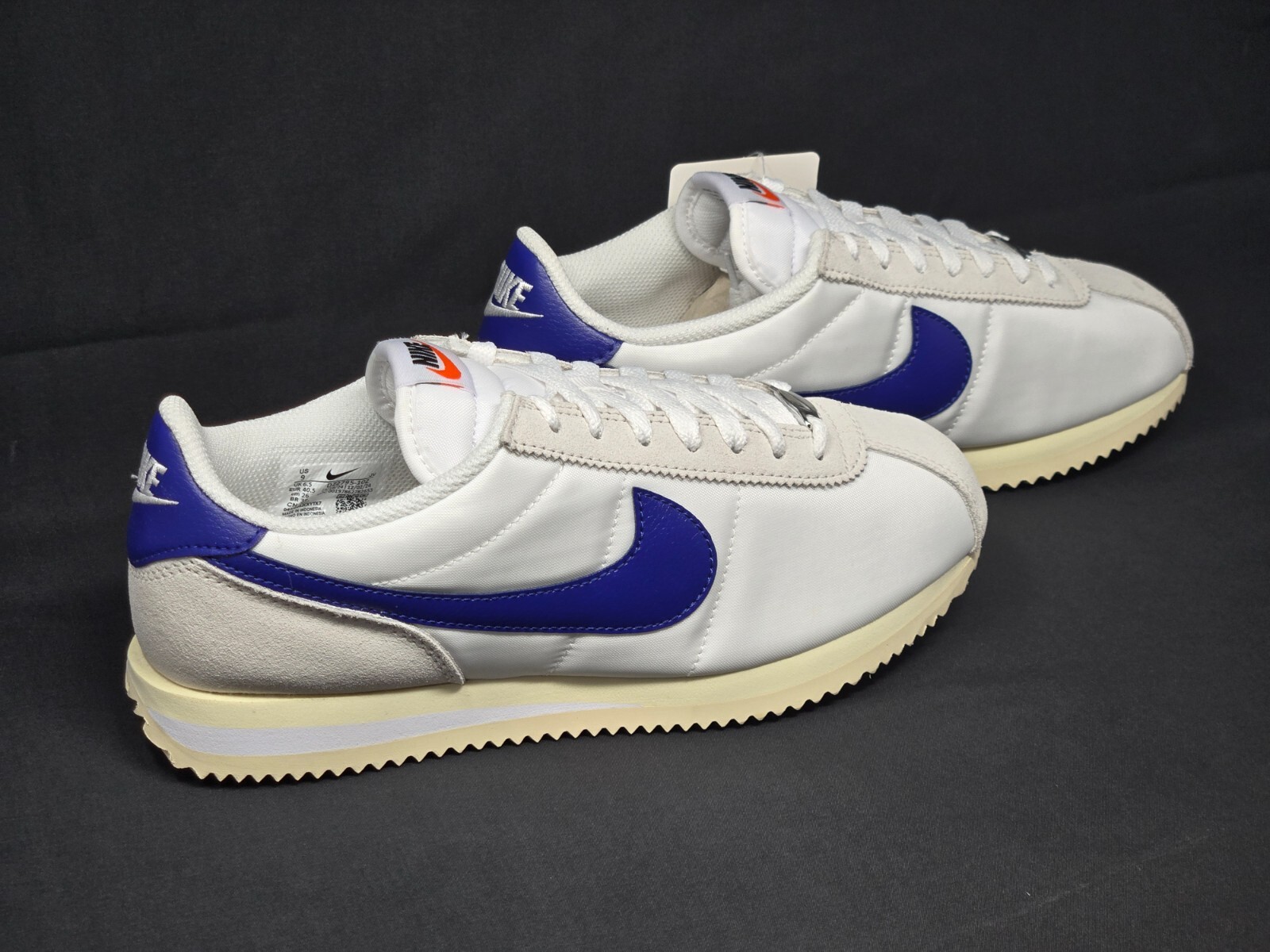Nike Cortez Womens White Multi Sizes Photo Blue White Sail Shoes DZ2795-102 NBY