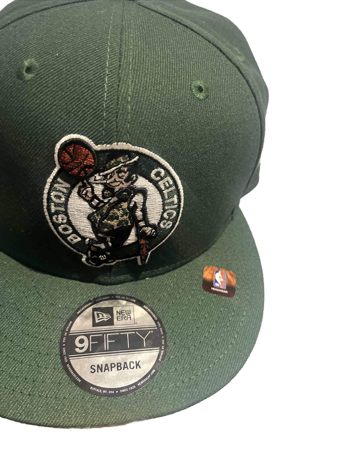 Signed Jason Tatum, Marcus Smart, and Jaylen Brown snapback hat￼