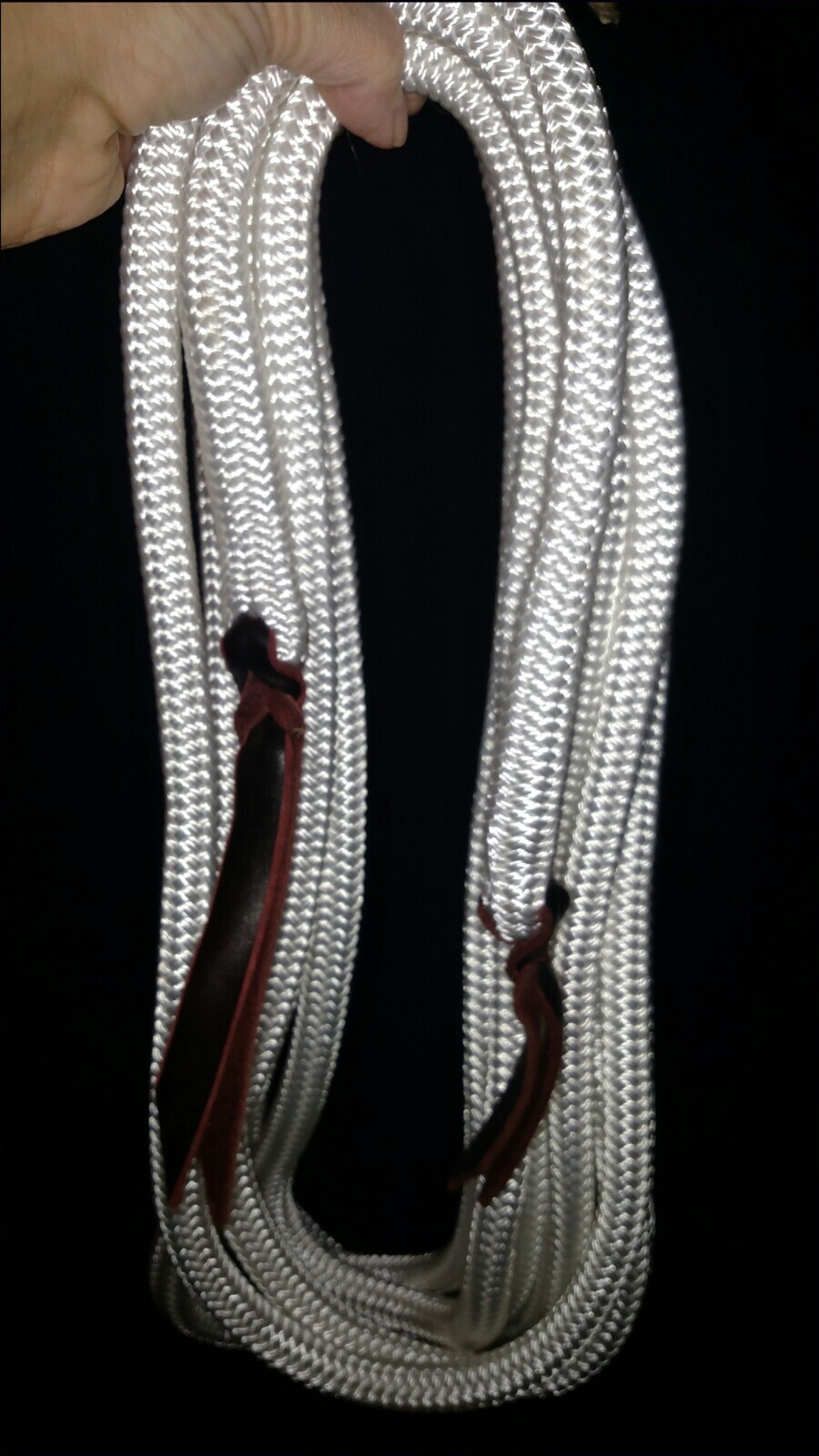 22 ft Mecate Reins Beautiful Same Exact Quality As Clinton Anderson and Parelli