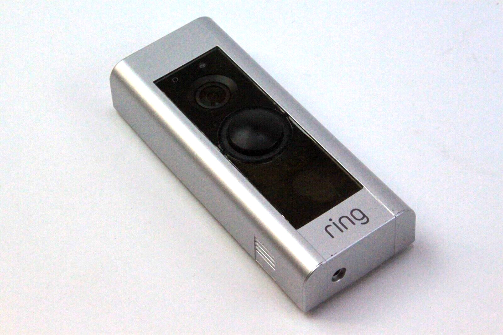 Ring Wired Doorbell Plus (Video Doorbell Pro) Video Camera 1080p HD Wifi Silver