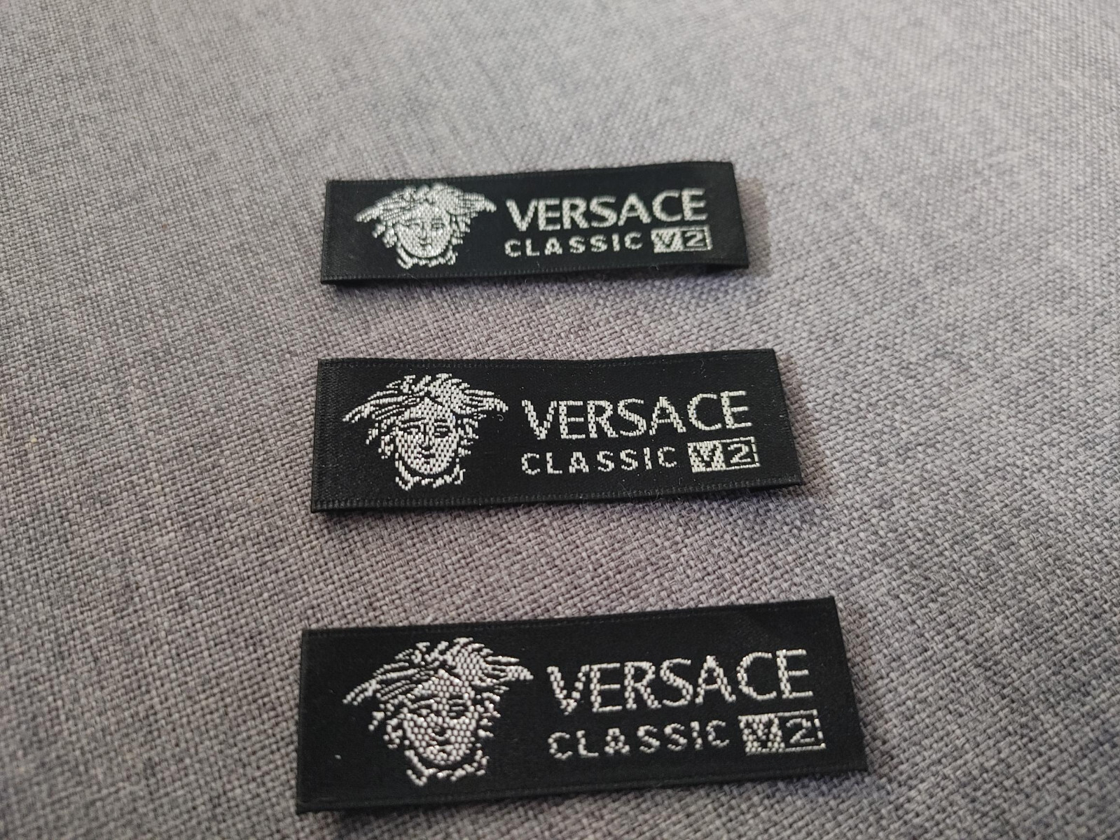 Replacement Versace Clothing Designer TAG LABEL Sewing LOT 3 or 5 FAST SHIPPING!