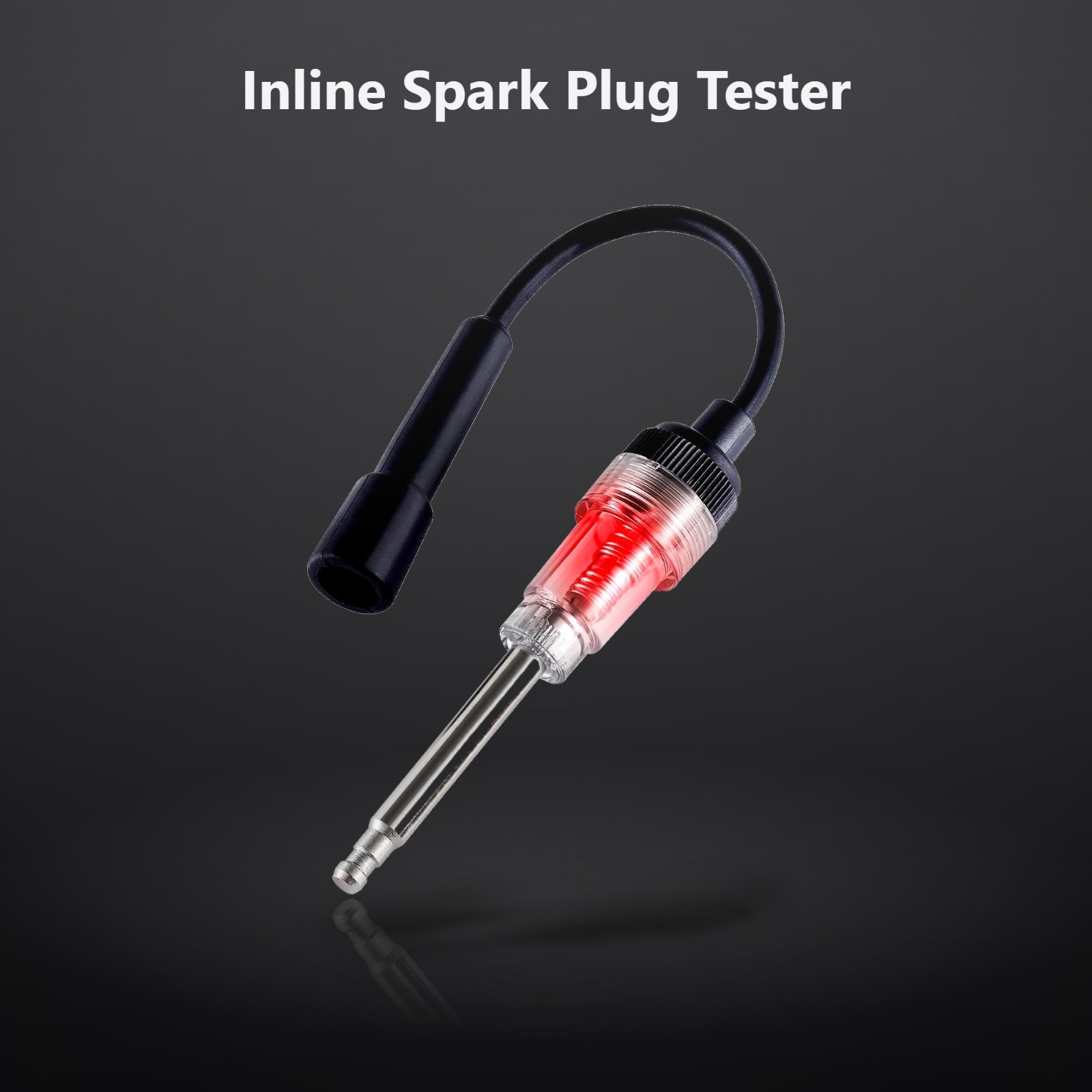 Inline Spark Plug Tester, Plug-in Engine Ignition Tester, Car Exterior Access...